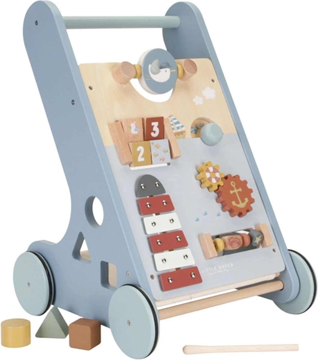 Little Dutch LD7107 Activiteiten Loopwagen Sailors Bay - Afbeelding 4
