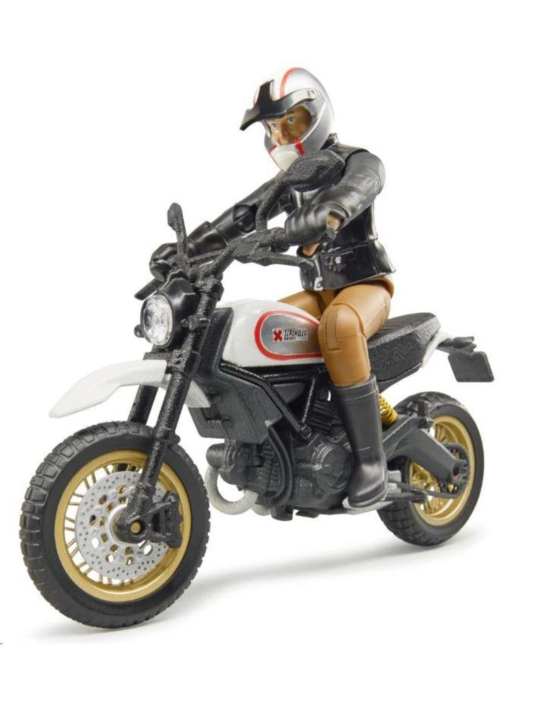 Bruder 63051 Ducati Scrambler Desert-Sled Motorfiets