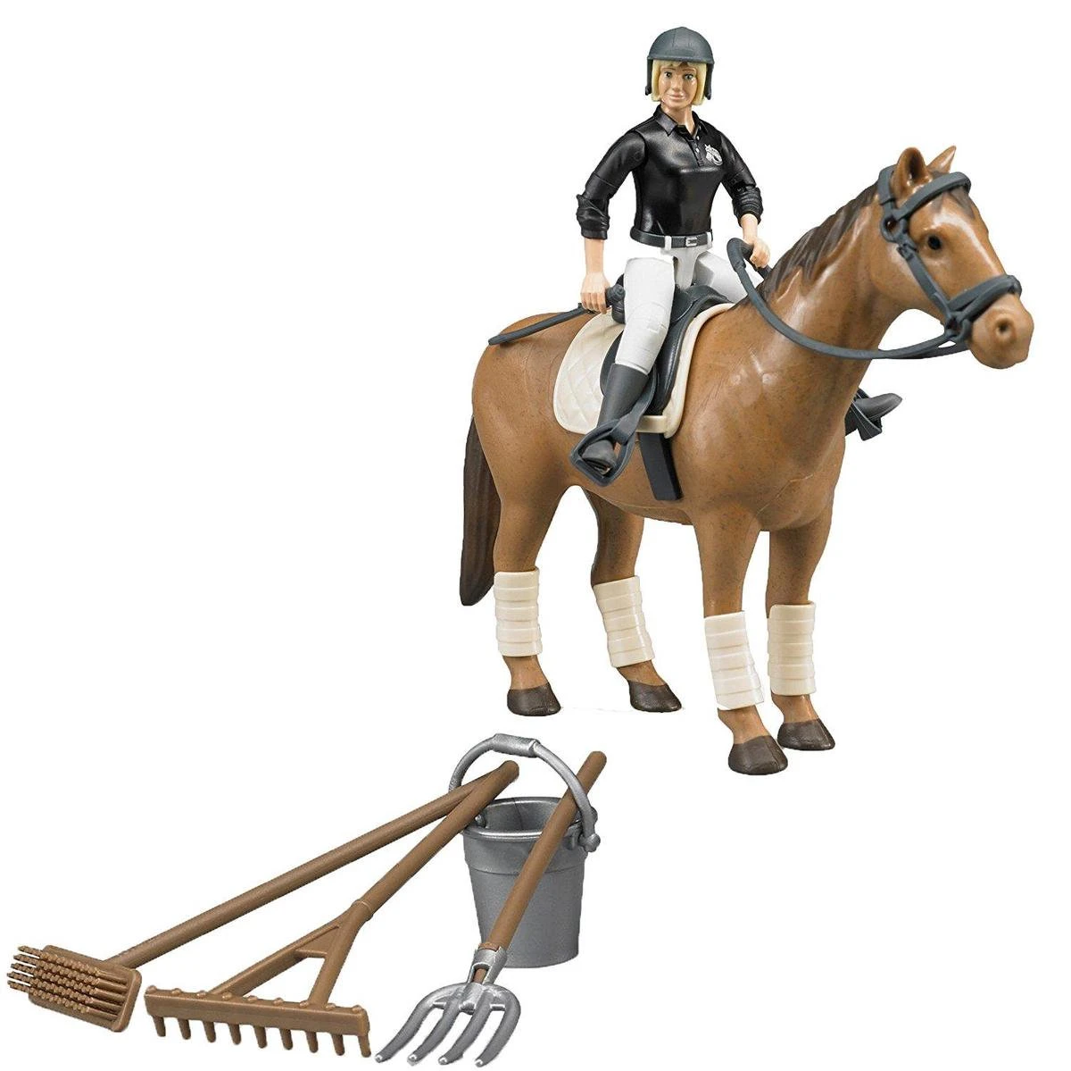 Bruder 62505 Amazone Te Paard B-World + Accessoires