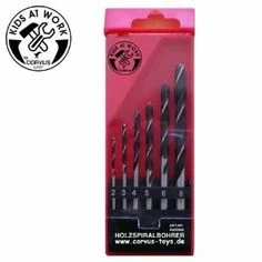 Borenset Hout Kids-at-Work Kindergereedschap