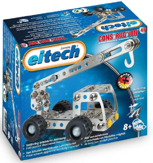 Eitech C69 Takelwagen Kraanwagen Constructie Speelgoed