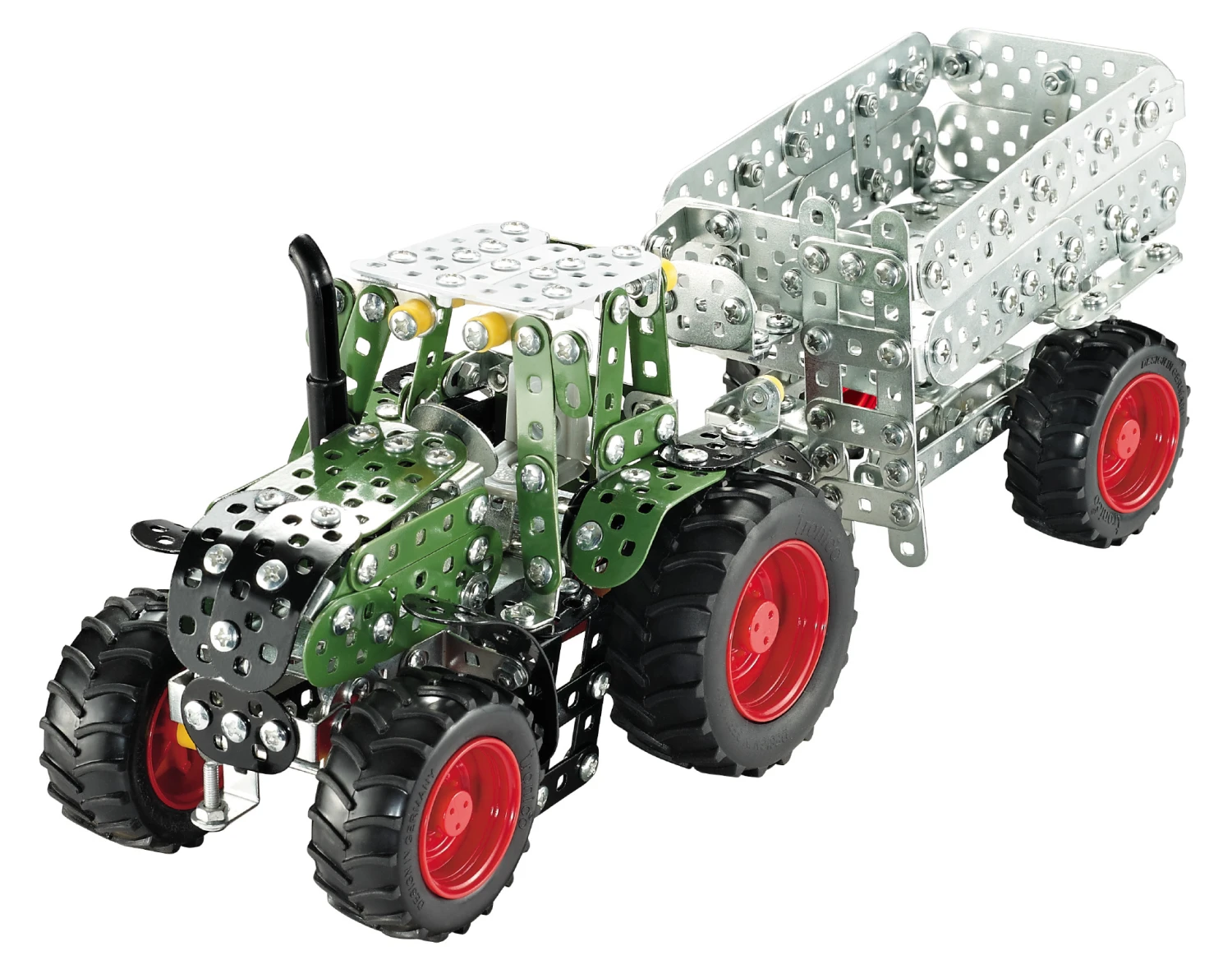 Tronico Mini Fendt 313 Vario Met Aanhangwagen β 1 : 32 - Afbeelding 3