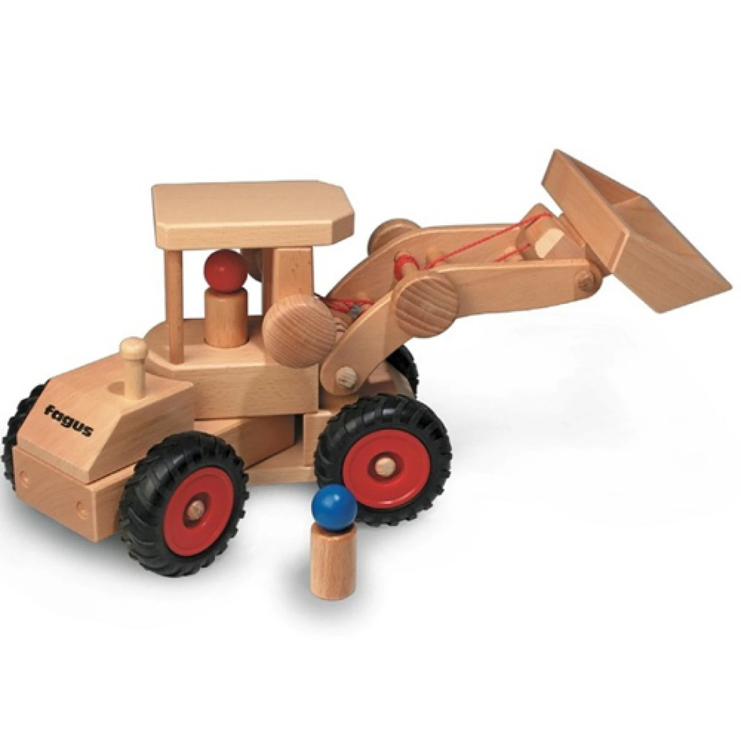 Houten Loader / Wiellaadschep Fagus - Afbeelding 2