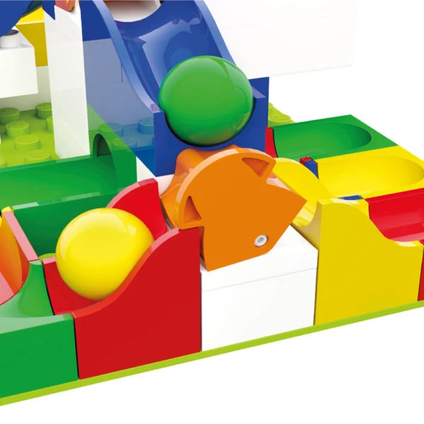 Hubelino Knikkerbaan Uitbreidingset Wissel 43-delig - Afbeelding 4