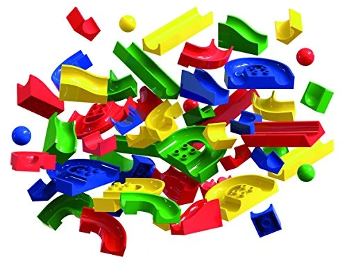 Hubelino Knikkerbaan Uitbreidingset Baanelementen39-delig - Afbeelding 3