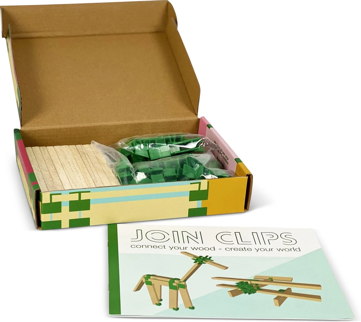Kapla Join Clips Basic Set Home Edition JC200/40 - Afbeelding 6