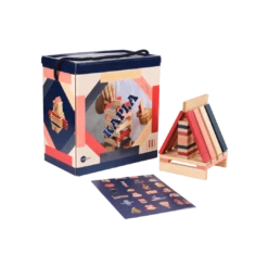 Kapla BA120BRR 120 Ton Blauw Rood En Rose