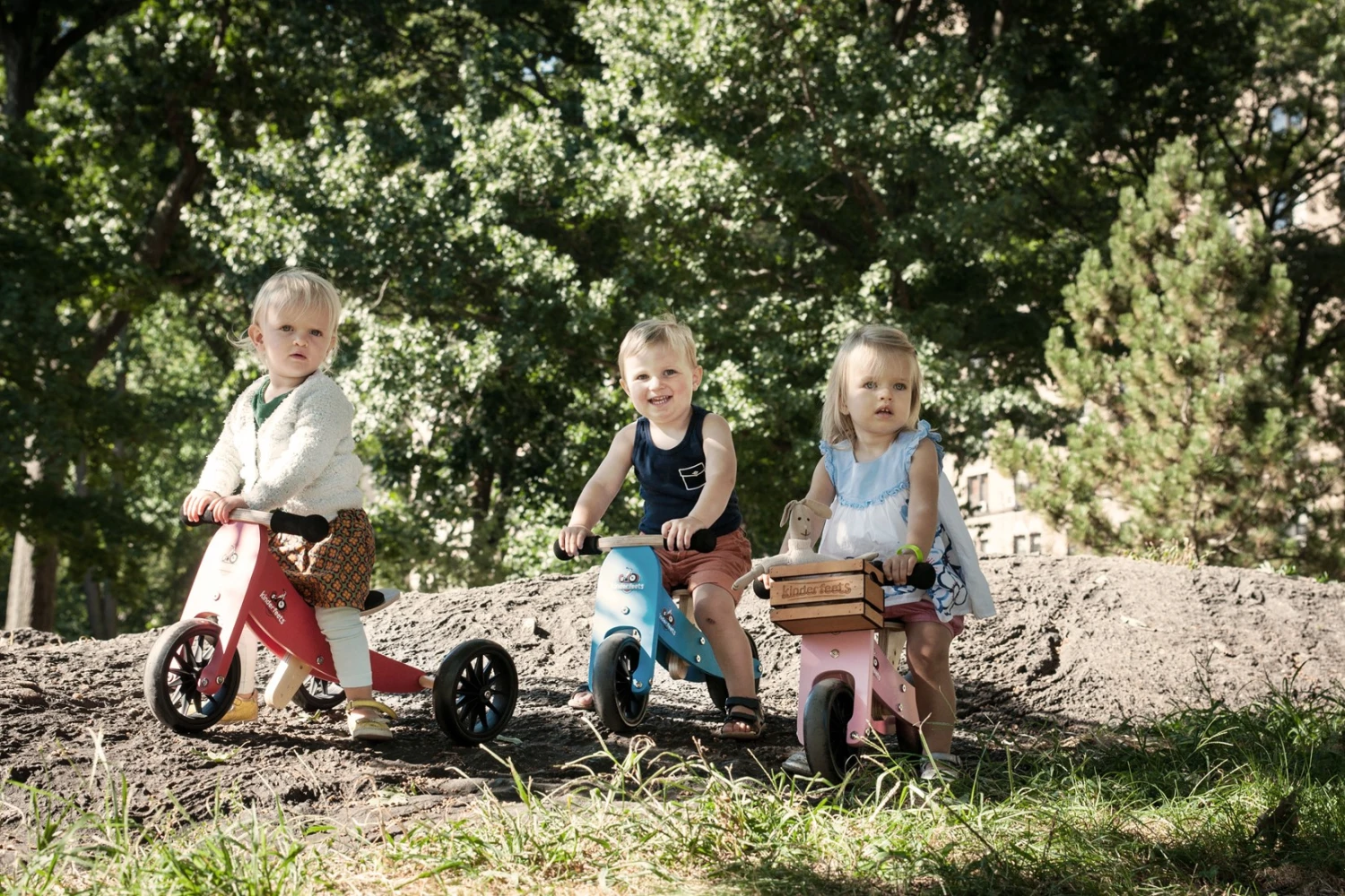 Tiny Tot Loopfiets 2 β In β 1 Kinderfeets β Loopfiets β Rose - Afbeelding 6