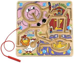 Magneetlabyrinth Dierentuin - Afbeelding 2