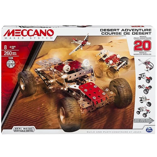 Meccano 15206 Woestijnavontuur 20-models Constructieset