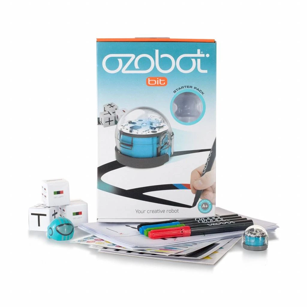 Ozobot Bit 2.0 Starter Pack Blue β STEM Programmeerbare Minirobot