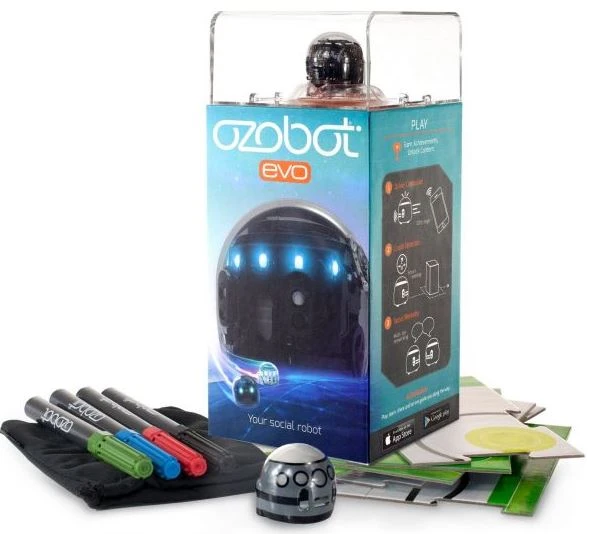Ozobot Evo Titanium Black β STEM De Sociale Smart Robot