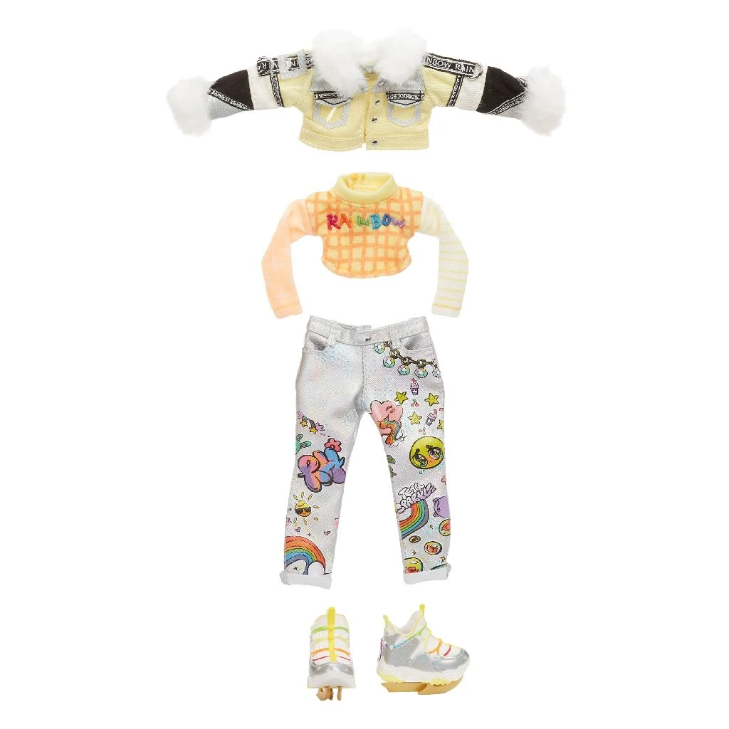 Rainbow High Fashion Winter Break Modepop Sunny Madison - Afbeelding 4