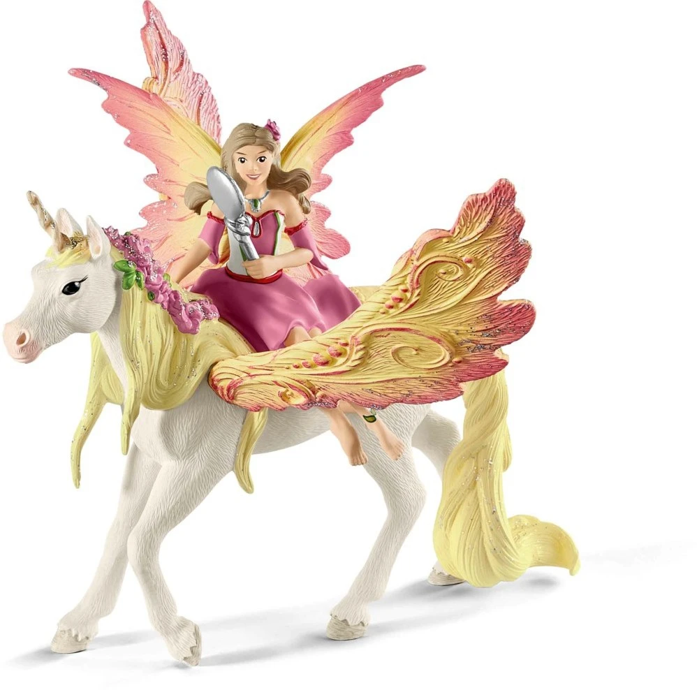 Schleich 70568 Feya Met Gevleugelde Pegasus Eenhoorn Bayala - Afbeelding 2
