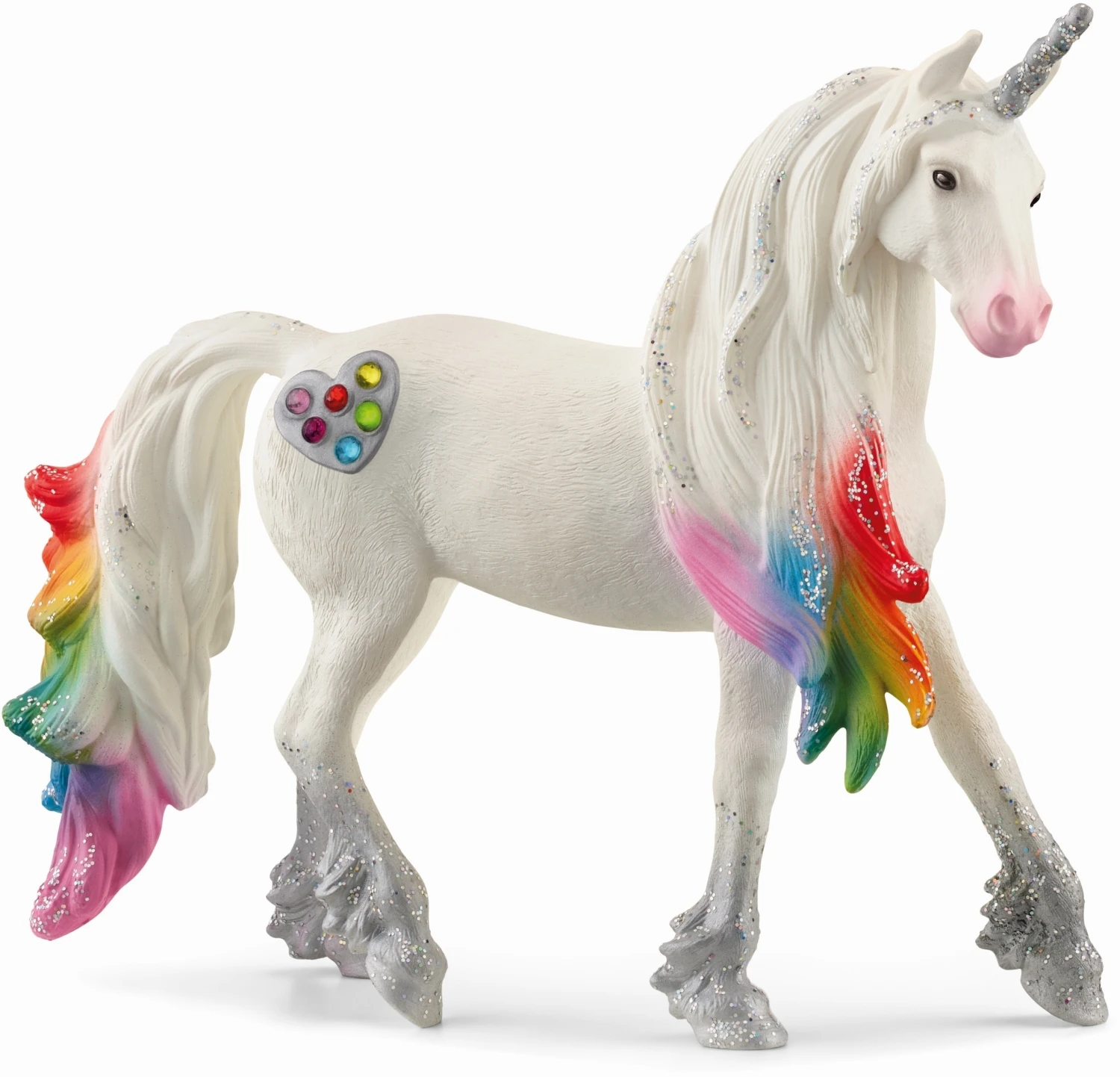 Schleich 70725 Regenboog Eenhoorn Hengst Bayala
