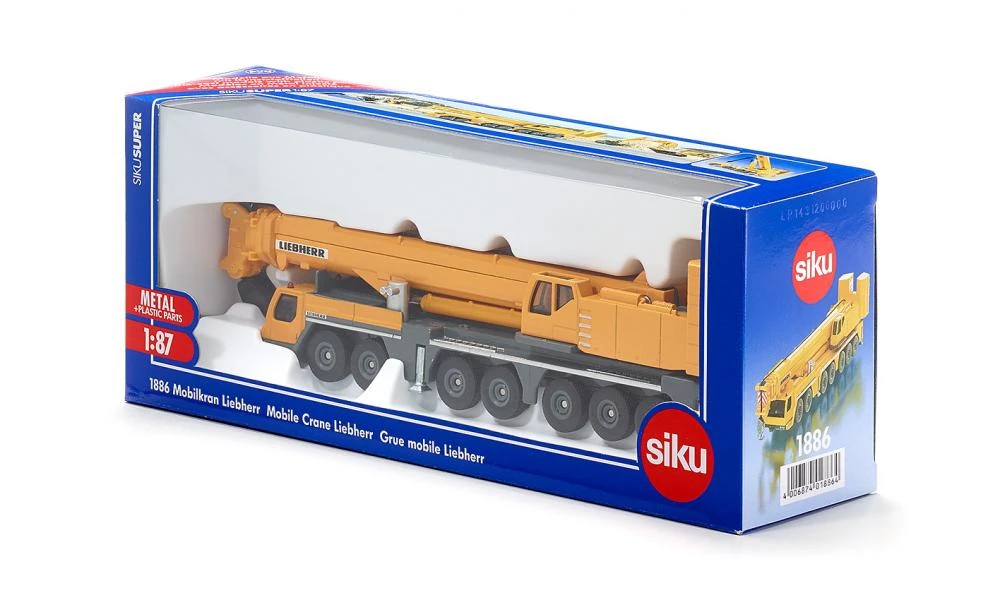 Siku 1886 Liebherr Kraan Schaal 1 : 87 - Afbeelding 3