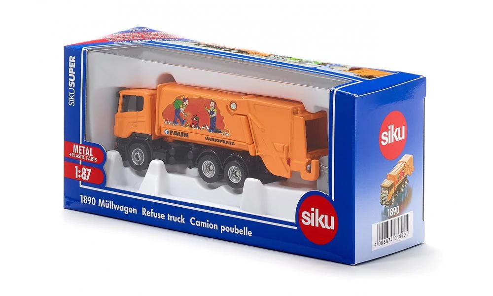 Siku 1890 Vuilniswagen Schaal 1 : 87 - Afbeelding 3